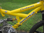 Rhino- Outburst 20", 18 Speed, Dual Suspension BMX Bike
