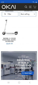 Okai Electric scooter model es20
