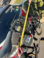 GARY FISHER AQUILA BIKE HYBRID AND BIKE RACK