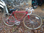 Bianchi road bike