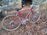 Bianchi road bike