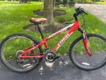 24” Teen/Young Adult Trek Mountain Bike + Speedometer + Bontrager