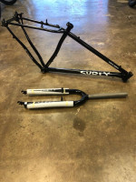 Surly Karate Monkey Frame and Fork NEW