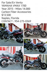 2015 YAMAHA VMAX 1700