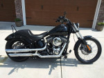 2012 HARLEY DAVIDSON BLACKLINE