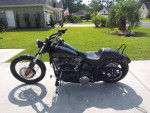 2012 HARLEY DAVIDSON BLACKLINE