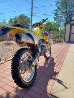 2007 suzuki DRZ 400 sport bike on off road