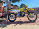 2007 suzuki DRZ 400 sport bike on off road