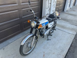 Vintage Honda CB100 Motorcycle