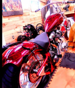 05 HARLEY DAVIDSON SOFTAIL SEMA WINNER MAY TRADE FOR PRO-STREET CAR.