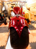 05 HARLEY DAVIDSON SOFTAIL SEMA WINNER MAY TRADE FOR PRO-STREET CAR.