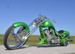2005 BOURGET FAT DADDY SPRINGER SOFTAIL CHOPPER 26 FRONT 330 REAR