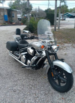 Clean 2013 Honda 1300 cc Interstate Cruiser loaded and only 5991 miles