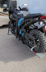 Large Road bike carrier;haul w/o trailer;save ktm adventure
