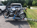 Large Road bike carrier;haul w/o trailer;save ktm adventure