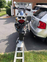 Large Road bike carrier;haul w/o trailer;save ktm adventure