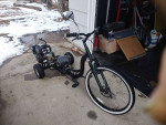 Fast and fun custom built trike
