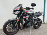 2020 Triumph Street Triple RS Silver Ice Horizontal In-line 765