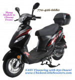 NEW 49cc MOPEDS - EASY PAYMENTS $50 down