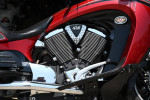 2013 Victory Motorcycles Vision Tour Sunset Red Black W Black Carbon G