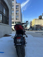 2023 Triumph Trident 660 Silver Ice Diablo Red