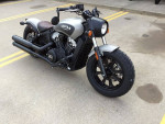 2024 Indian Motorcycle® Scout® Bobber ABS Silver Quartz Smoke