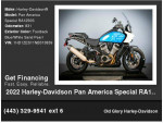 2022 Harley-Davidson® Pan America Special RA1250S