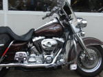 2001 Harley Road King (Brown)- Freshly Rebuilt Motor! Bike Runs Great!
