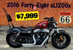 ** 2016 Harley Davidson FORTY-EIGHT xL1200X **