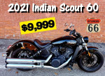 ** 2021 Indian Scout 60 ** BLACK **