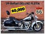 ** 2009 Harley Davidson Softail Deluxe FLSTN ** LOW MILES! **