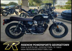 Used 2022 Triumph Bonneville T100 Jet Black