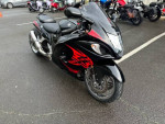 2011 Suzuki Hayabusa Black/Red, 240 rear tire and swingarm, lights