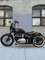 2020 Triumph Bonneville Bobber Morello Red/Jet Black