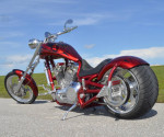 2006 BOURGET BIKE WORKS PYTHON 330 REAR TIRE CHOPPER, Only 3,642 Miles