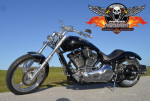 2017 BOURGET BIKE WORKS LOW BLOW STREET SWEEPER SOFTAIL CHOPPER