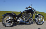 2017 BOURGET BIKE WORKS LOW BLOW STREET SWEEPER SOFTAIL CHOPPER