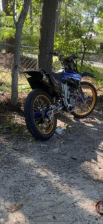 2009 yz450 drag racing bike