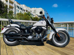 2011 Harley Davidson Fat Boy Lo denim white **YES WE FINANCE***