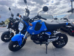 2022 honda grom sky blue 100 miles~brand new left over~