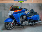 6 2016 Victory Motorcycles® Vision Blue Fire