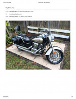 2010 Kawasaki Vulcan 900 Classic Lt