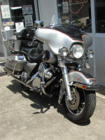 1993 Harley FLHTC Electra Glide (Silver and Charcoal) - Runs Good!