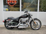 2005 Harley Davidson XL 1200 Sportster Custom (Black) - Bike Runs Good
