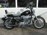 2002 Harley Davidson XL 883 Sportster Hugger (Black) - LOW MILEAGE!