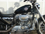 2002 Harley Davidson XL 883 Sportster Hugger (Black) - LOW MILEAGE!