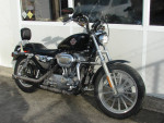 2002 Harley Davidson XL 883 Sportster Hugger (Black) - LOW MILEAGE!