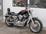 2001 Harley Davidson XL 1200 Sportster Custom (Black) Bike Runs Good!