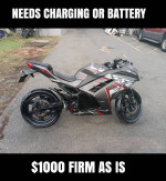 *********2020 Electric Motorcycle RZ FLY RACER(NEEDS CHARGING)