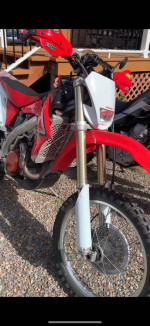 2009 Honda CRF 450X with Timbersled Snowbike